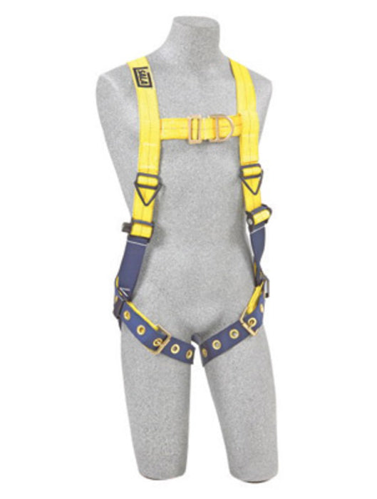 DBI/SALA 1107817 X-Small Delta No-Tangle Full Body/Vest Style Harness With Front And Back D-Ring, Tongue Leg Strap Buckle And Loops For Belt