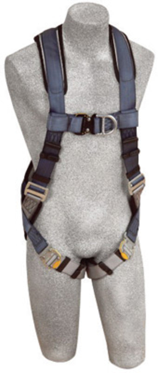 3M DBI SALA DBI/SALA 1108583 2X ExoFit Full Body/Vest Style Harness With Back And Side D-Ring, Quick Connect Chest And Leg Strap Buckle, Loops For