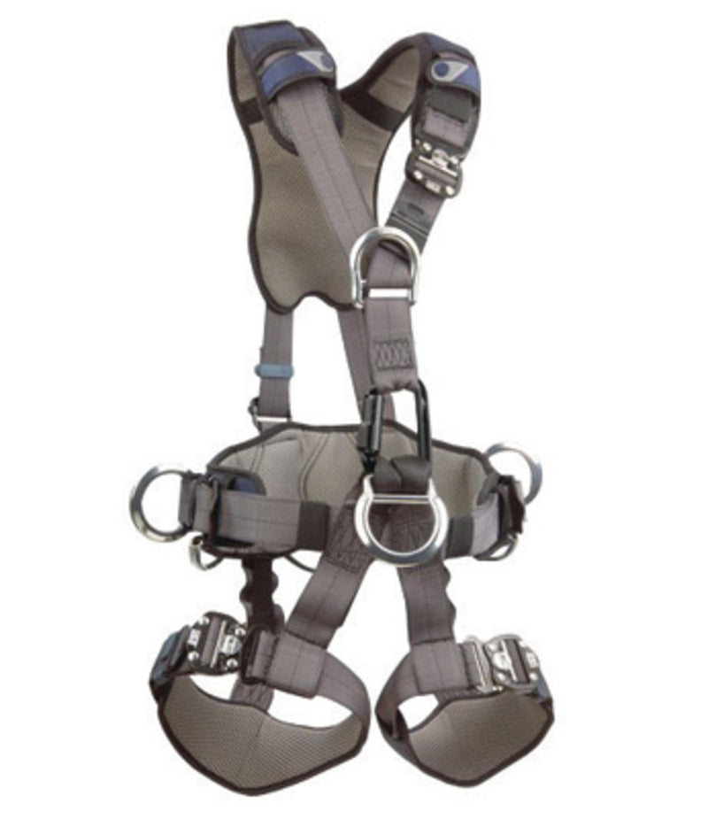 3M DBI SALA DBI/SALA 1108613 Medium ExoFit Full Body Style Harness With Back, Front And Side D-Ring And Coated Hardware, Full Body Harness