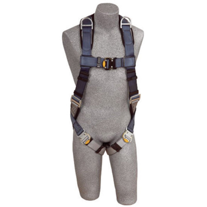 DBI/SALA 1108755 2X Exofit Vest Style Harness With Back And Shoulder D-Rings, Quick Connect Buckle Leg Strap And Built-In Comfort Padding