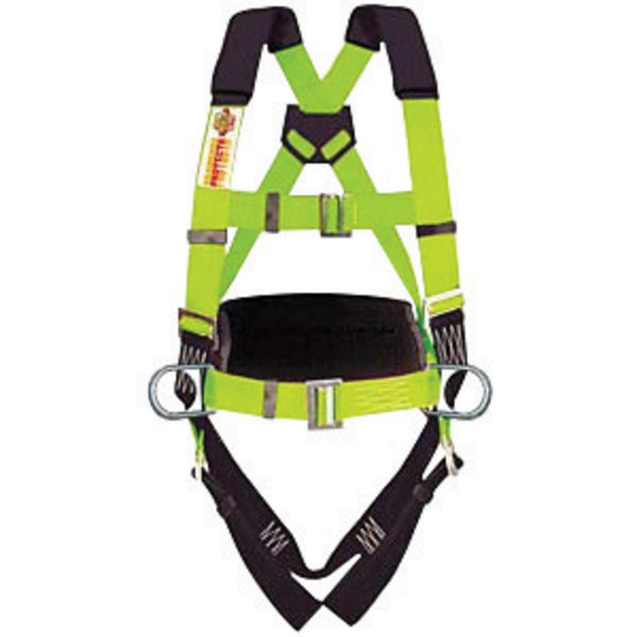 DBI/SALA 1109108 Universal Delta No-Tangle Full Body/Vest Style Harness With Stainless Steel Back D-Ring, Quick Connect Chest And Pass-Thru Leg Strap Buckle And Comfort Padding