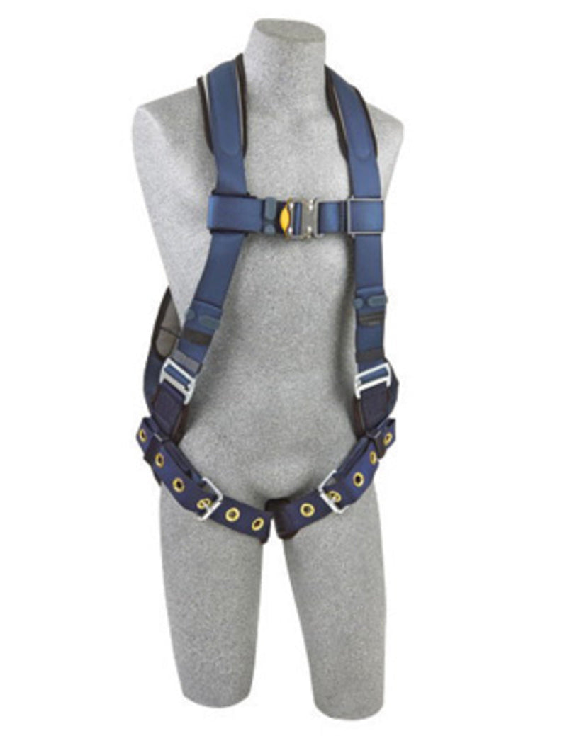 3M DBI SALA DBI/SALA 1109356 Small ExoFit Full Body/Vest Style Harness With Back D-Ring, Tongue Leg Strap Buckle, Quick Connect Chest Strap Buckle
