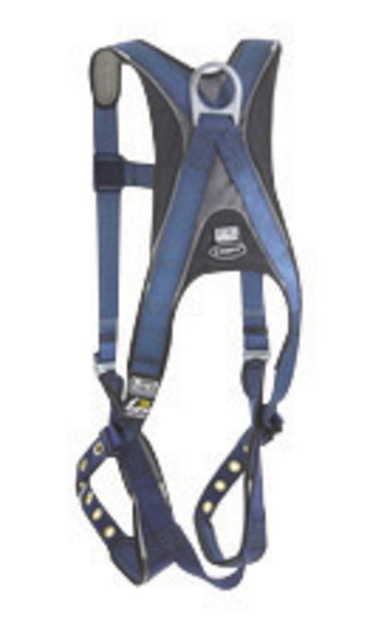 DBI/SALA 1109359 2X ExoFit Vest Style Multi-Purpose Harness With Back D-Ring, Built-In Shoulder, Back And Leg Comfort Padding, Quick Connect Chest Strap And Tongue Buckle Leg Straps