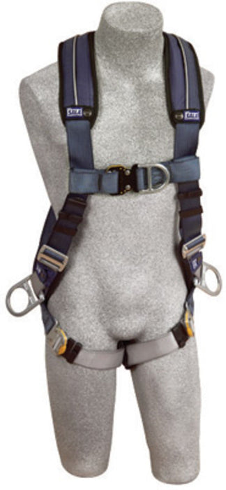 DBI/SALA 1109753 X-Large ExoFit XP Full Body/Vest Style Harness With Back, Front And Side D-Ring, Quick Connect Chest And Leg Strap Buckle, Loops For Body Belt And Removable Comfort Padding
