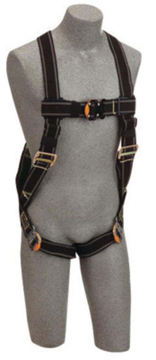 3M DBI SALA DBI/SALA 1109975 Universal Delta No-Tangle Full Body/Vest Style Harness With Back D-Ring, Quick Connect Leg Strap Buckle And Loops For