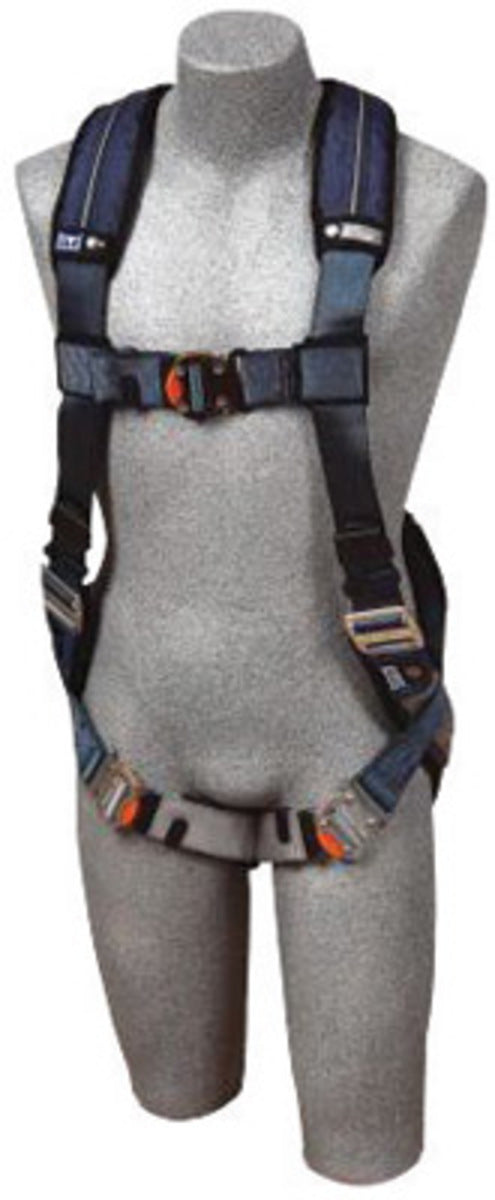 3M DBI SALA DBI/SALA 1110109 X-Small ExoFit XP Full Body/Vest Style Harness With Back D-Ring, Quick Connect Chest And Leg Strap Buckle, Loops For