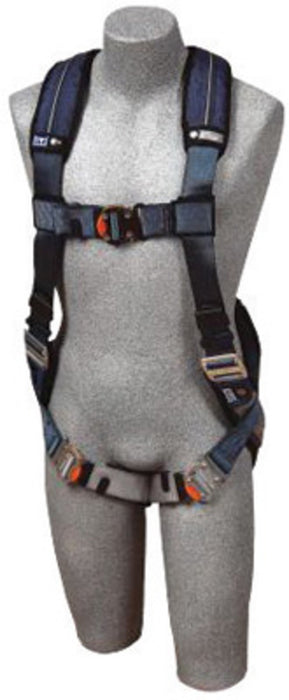 DBI/SALA 1110109 X-Small ExoFit XP Full Body/Vest Style Harness With Back D-Ring, Quick Connect Chest And Leg Strap Buckle, Loops For Body Belt And Removable Comfort Padding