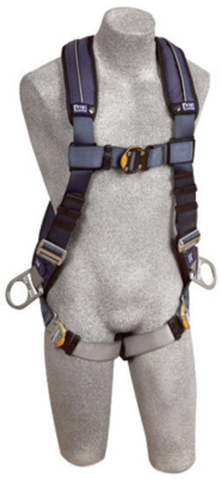DBI/SALA 1110225 Small ExoFit XP Full Body/Vest Style Harness With Back And Side D-Ring, Quick Connect Chest And Leg Strap Buckle And Removable Comfort Padding