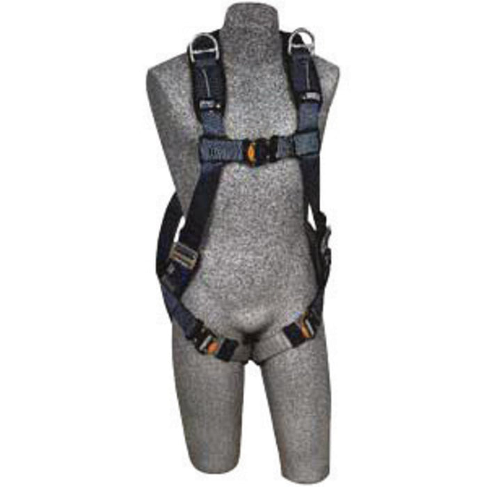 DBI/SALA 1110376 Medium ExoFit XP Full Body/Vest Style Harness With Back And Shoulder D-Ring, Quick Connect Leg Strap Buckle, Loops For Belt And Removable Padding