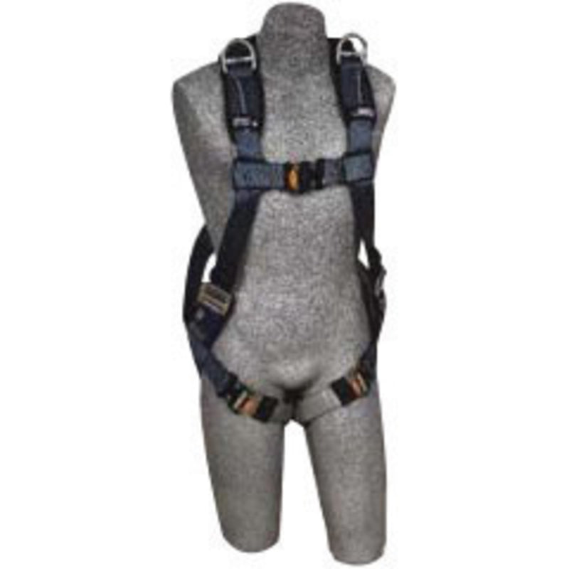 3M DBI SALA DBI/SALA 1110377 Large ExoFit XP Full Body/Vest Style Harness With Back And Shoulder D-Ring, Quick Connect Leg Strap Buckle, Loops For