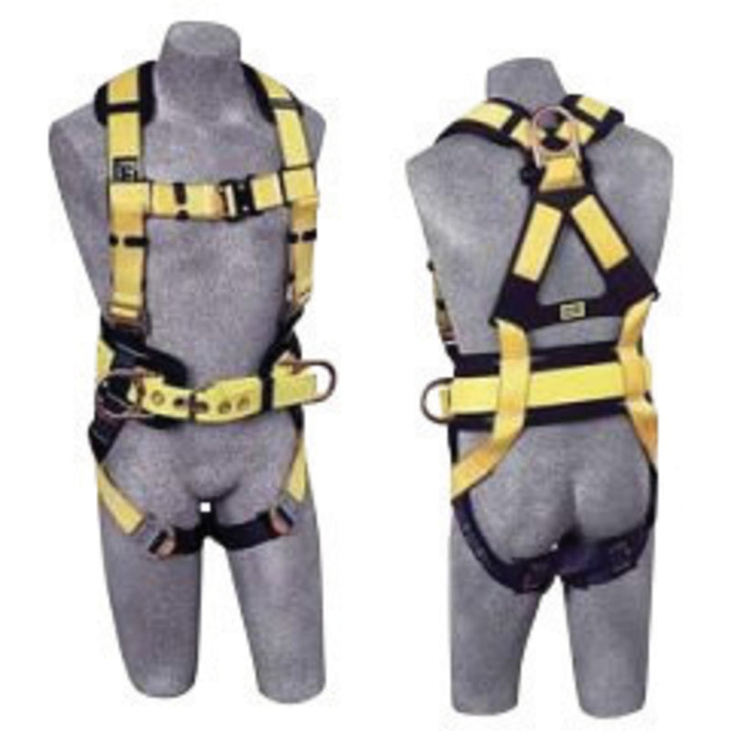 3M DBI SALA DBI/SALA 1110575 Small Delta No-Tangle Full Body/Vest Style Harness With Back And Side D-Ring, Belt With Pad, Shoulder Pads And Quick