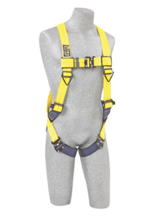DBI/SALA 1110600 Universal Delta No-Tangle Full Body/Vest Style Harness With Back D-Ring And Tech-Lite Quick Connect Leg Strap Buckle