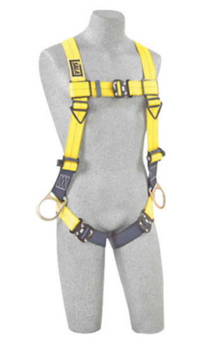 DBI/SALA 1110625 Universal Delta No-Tangle Full Body/Vest Style Harness With Back And Side D-Ring, Tech-Lite Quick Connect Leg Strap Buckle