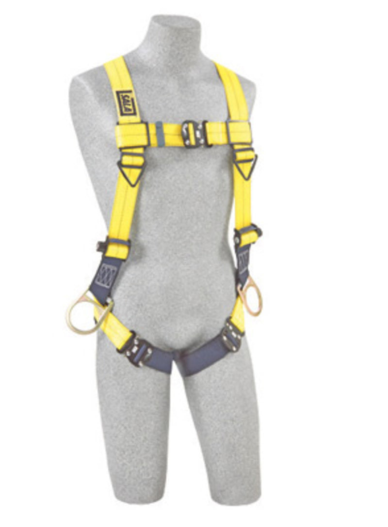 3M DBI SALA DBI/SALA 1110628 3X Delta II Positioning Vest Style Harness With Back And Side D-Rings And Quick Connect Buckle Leg Strap