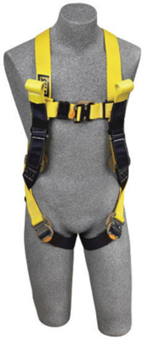 DBI/SALA 1110782 X-Large Delta Arc Flash No-Tangle Construction/Full Body/Vest Style Harness With Back Web Loop, Rescue Loop, Quick Connect Leg Strap Buckle And Leather Insulators