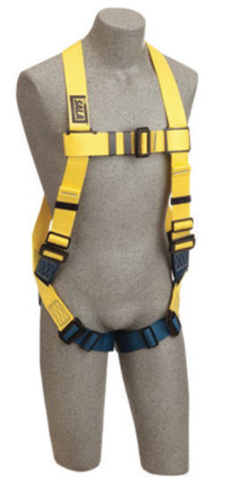 DBI/SALA 1110790 Universal Delta Arc Flash No-Tangle Full Body/Vest Style Harness With PVC Coated Back D-Ring And Pass-Thru Leg Strap Buckle