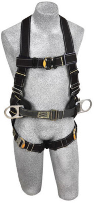 DBI/SALA 1110802 X-Large Delta Arc Flash No-Tangle Construction/Full Body/Vest Style Harness With Back Web Loop, Side D-Ring, Belt With Pad And Quick Connect Leg Strap Buckle