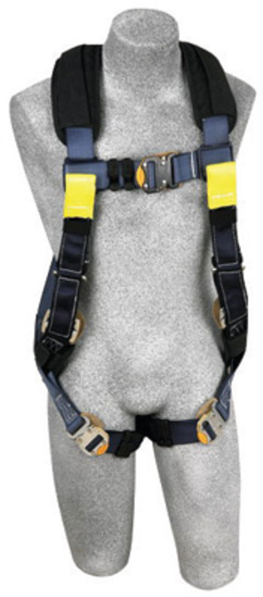 3M DBI SALA DBI/SALA 1110842 X-Large ExoFit XP Arc Flash Full Body/Vest Style Harness With Back And Front Web Rescue Loop, Quick Connect Chest And