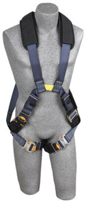 DBI/SALA 1110872 X-Large ExoFit XP Arc Flash Cross Over Style Harness With Quick Connect Buckle Leg Strap, Nomex/Kevlar Comfort Padding, Back And Front Web Loops, Leather Insulators And No Metal Above Waist Loops Only