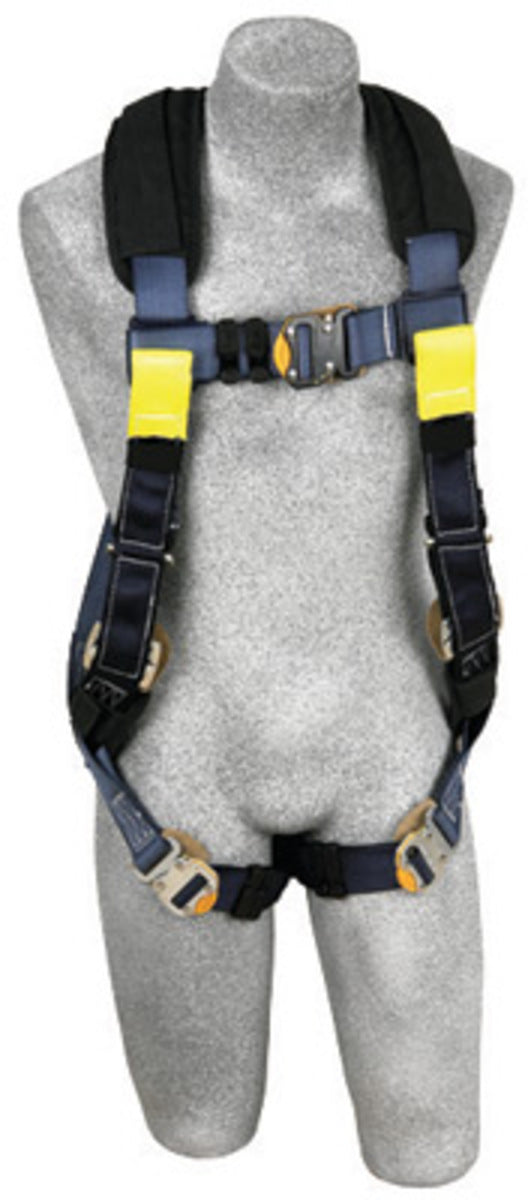 3M DBI SALA DBI/SALA 1110964 Small ExoFit XP Arc Flash Harness With Quick Connect Buckle Leg Strap, Nomex/Kevlar Comfort Padding, Back And Front Web
