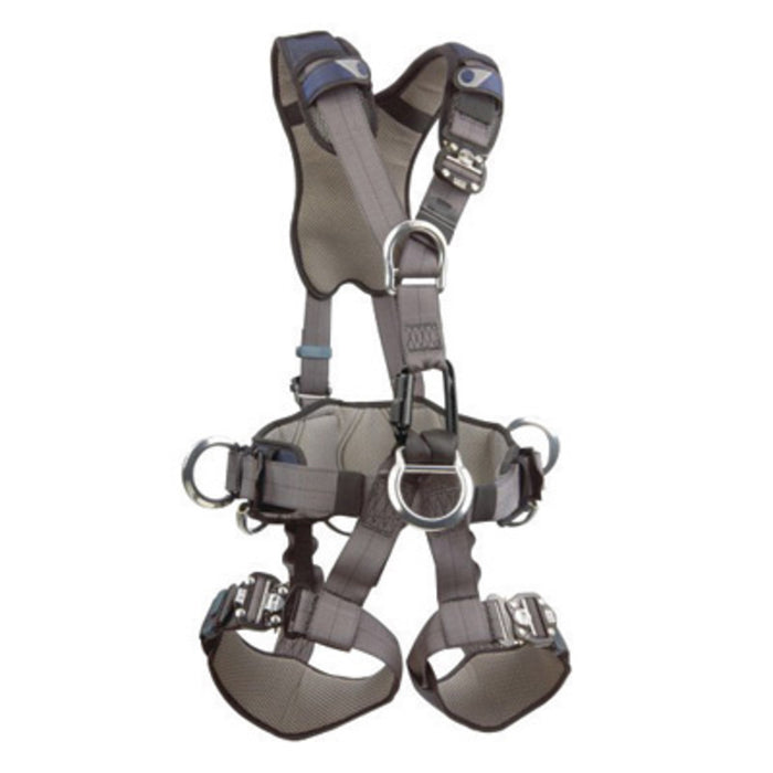 DBI/SALA 1111426 Medium ExoFit Full Body/Vest Style Harness With Back D-Ring, Quick Connect Chest And Leg Strap Buckle, Stainless Steel Hardware, Loops For Body Belt And Built-In Comfort Padding
