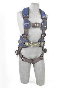 3M DBI SALA DBI/SALA 1113197 Large ExoFit NEX Full Body/Vest Style Harness With Tech-Lite Aluminum Back D-Ring, Miner'S Belt With Pad And Side