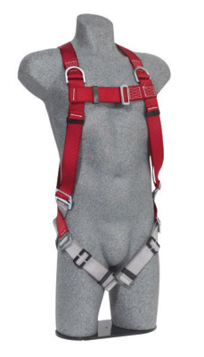 3M DBI SALA DBI/SALA 1191224 Medium/Large Protecta PRO Construction Style Harness With Back And (2) Front D-Rings And Pass Thru Leg Strap