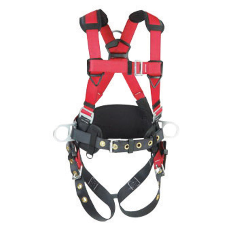3M DBI SALA DBI/SALA 1191287 Medium/Large Protecta PRO Construction/Full Body Style Harness With Tongue Leg Strap Buckle, Full Body Harnesses