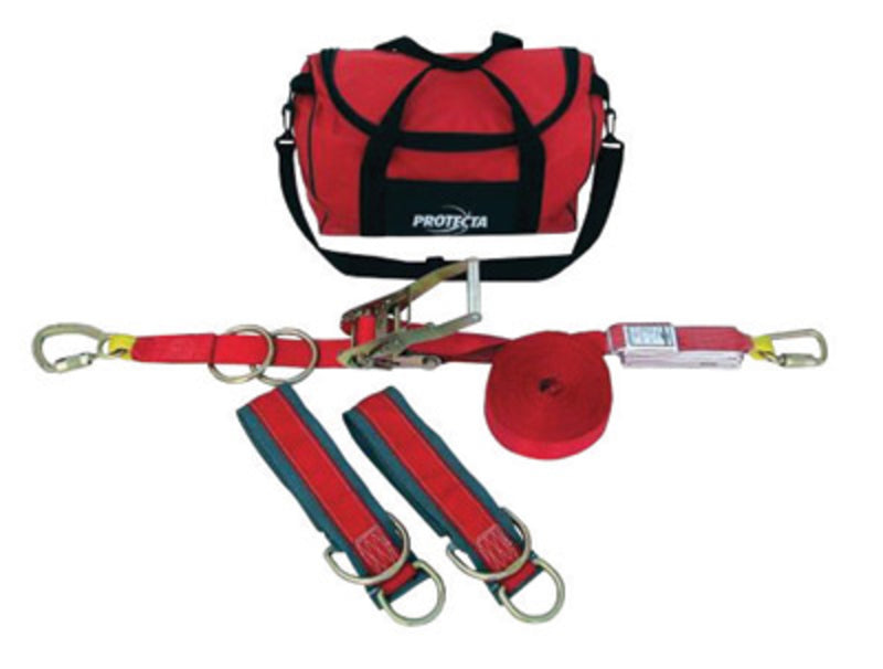 3M DBI SALA DBI/SALA 1200101 60' PRO-Line Temporary Horizontal Polyester Lifeline System (Includes (2) Tie-Off Adapters And Carry Bag)