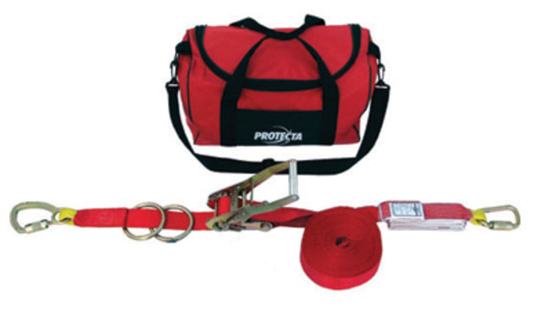 3M DBI SALA DBI/SALA 1200105 60' PRO-Line Temporary Horizontal Polyester Lifeline System (Includes Carry Bag), Horizontal Lifelines