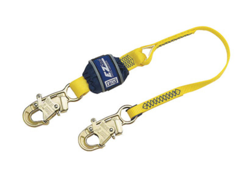 3M DBI SALA DBI/SALA 1231022 8' Polyester Web Single-Leg Lanyard With Self-Locking Snap Hook At Each End, Positioning Lanyards