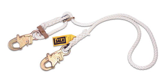 3M DBI SALA DBI/SALA 1232205 Rope Adjustable Positioning Lanyard - Nylon, Positioning Lanyards