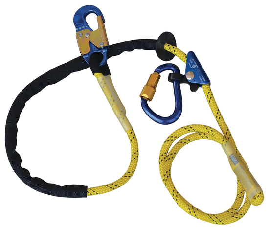 3M DBI SALA DBI/SALA 1234071 Pole Climber's Adjustable Rope Positioning Lanyard, Positioning Lanyards