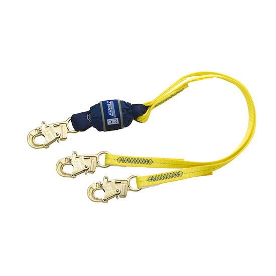 3M DBI SALA DBI/SALA 1246157 Force2 100% Tie-Off Shock Absorbing Lanyard, Energy-absorbing Lanyards