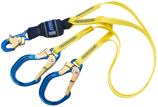 3M DBI SALA DBI/SALA 1246160 Force2 100% Tie-Off Shock Absorbing Lanyard, Energy-absorbing Lanyards