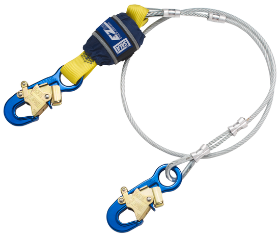3M DBI SALA DBI/SALA 1246244 EZ-Stop Cable Shock Absorbing Lanyard, Positioning Lanyards