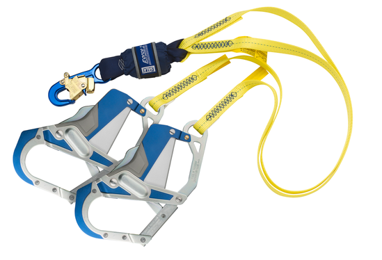 3M DBI SALA DBI/SALA 1246413 Force2 100% Tie-Off Shock Absorbing Lanyard, Energy-absorbing Lanyards
