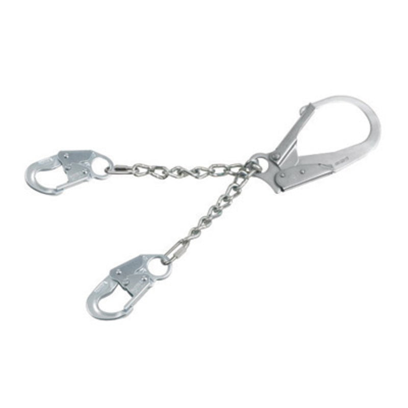 3M DBI SALA DBI/SALA 1350200 22 PROTECTA PRO 5/0 Zinc Plated Steel Chain Rebar/Positioning Lanyard With Self-Locking Snap Hook At Leg Ends And