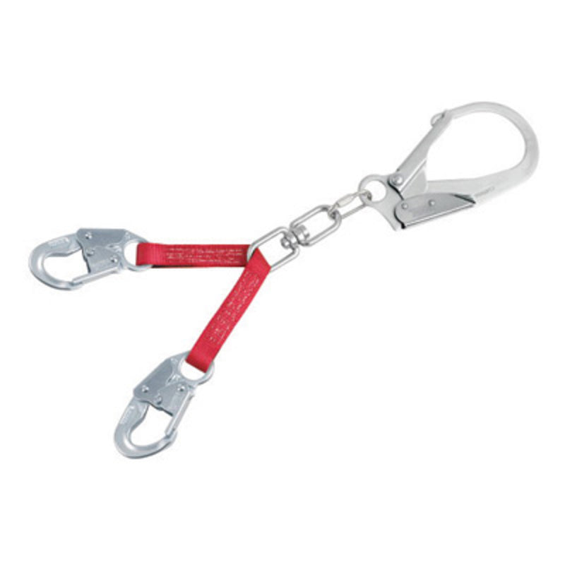 3M DBI SALA DBI/SALA 1351001 24 PROTECTA PRO 1 Polyester Web Y-Type Rebar Assembly Lanyard With Self-Locking Snap Hook At Leg Ends And Self-Locking