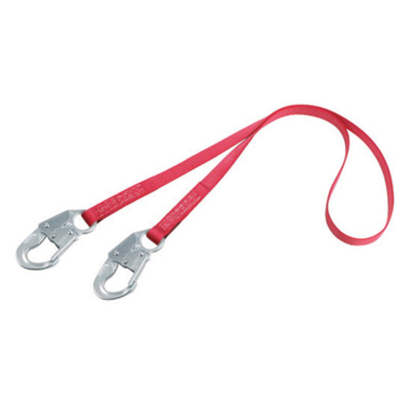3M DBI SALA DBI/SALA 1385301 6' PROTECTA PRO 1 Polyester Web Single-Leg Adjustable Lanyard With Self-Locking Snap Hook At Each End