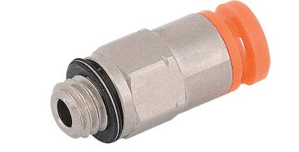 Bradley 169-890 Tube Connector Male 1/8OD X 10-32, Service Part