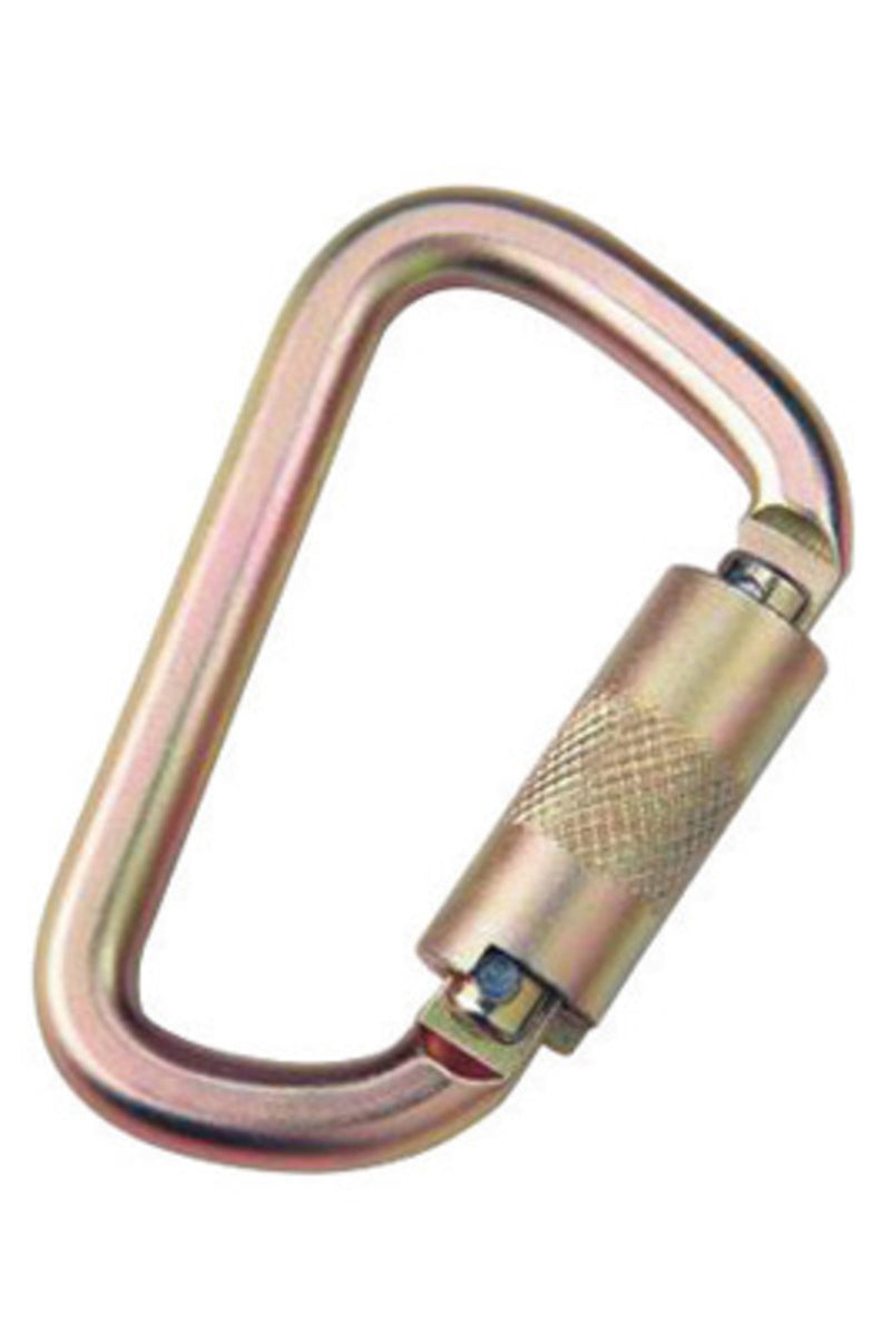 3M DBI SALA DBI/SALA 2000112 Saflok 3/4 Self-Closing/Locking Steel Carabiner (3600 lb Load Rating), Carabiners