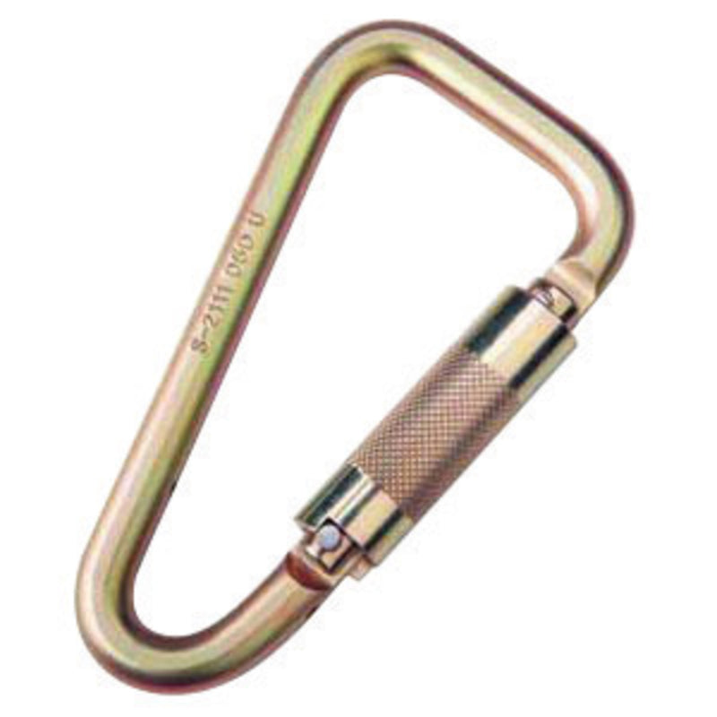 3M DBI SALA DBI/SALA 2000113 Saflok 1 3/16 Self-Closing/Locking Steel Carabiner (3600 lb Load Rating), Carabiners