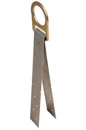 3M DBI SALA DBI/SALA 2103678 6 1/2 Protecta PRO Permanent Rigid Stainless Steel Roof Anchor With D-Ring, Anchorage Connectors