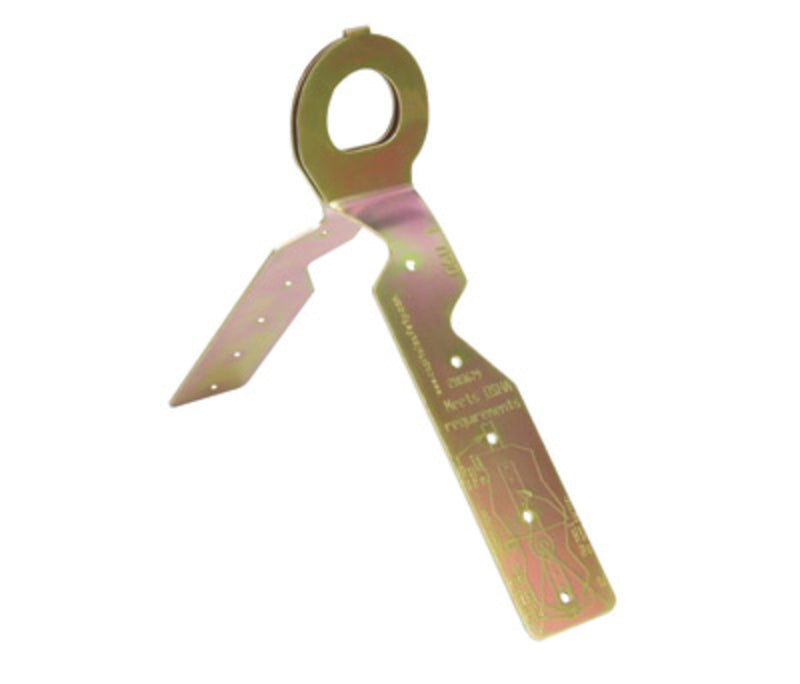 3M DBI SALA DBI/SALA 2103680 23 1/4 Protecta PRO Knock-Down Disposable Zinc Plated Carbon Steel Roof Anchor With Stamped D-Ring And Fasteners
