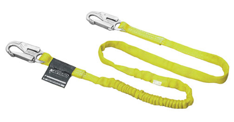 Miller 216WLS/10FTYL Manyard Shock Absorbing Lanyard, Shock-Absorbing Lanyard