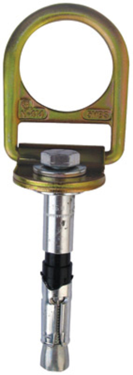 3M DBI SALA DBI/SALA 2190055 5.73 Protecta PRO Concrete Aluminum D-Ring Anchor With Bolt (For Use With 5000 lb), Anchorage Connectors