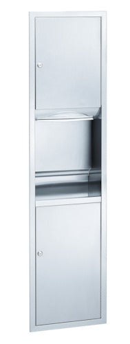 Bradley 2252-000000 Towel/Waste- 4.9 Gal- Rec, Combination Units