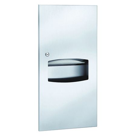 Bradley 2297-000000 Towel/Waste- 1.7 Gal- Recessed, Combination Units
