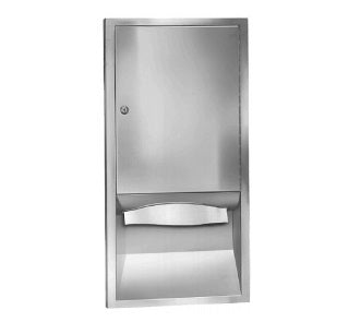 Bradley 247-110000 Towel Disp- Folded- Surf-Mtd, Towel Dispensers